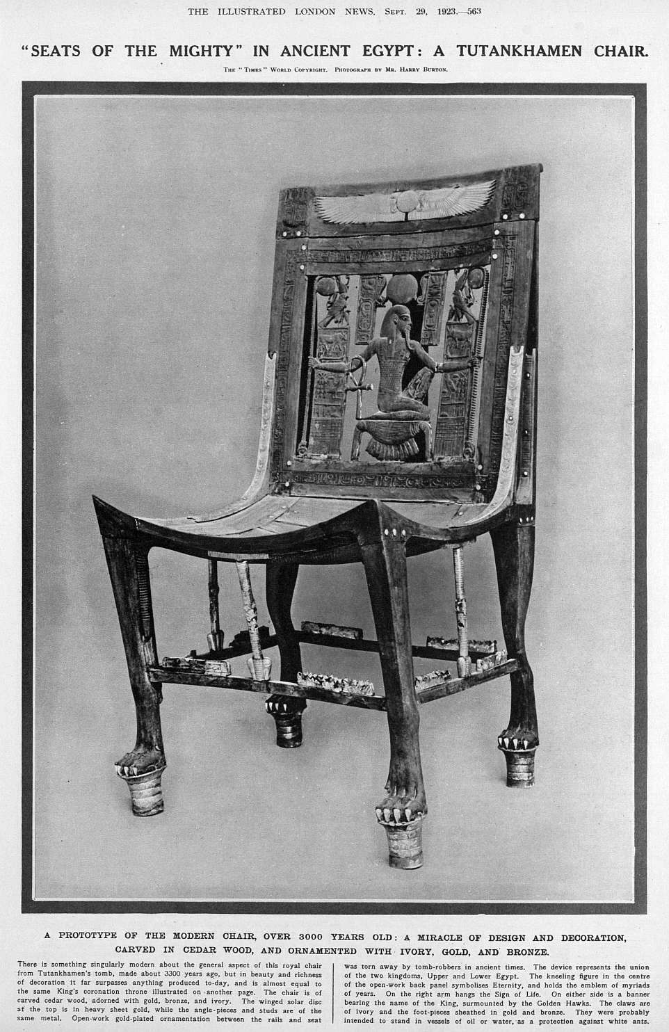 tut chair
